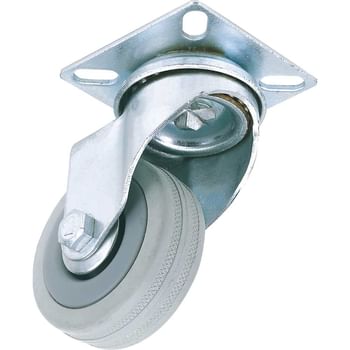 Draper Swivel Plate Fixing Rubber Wheeled Castor