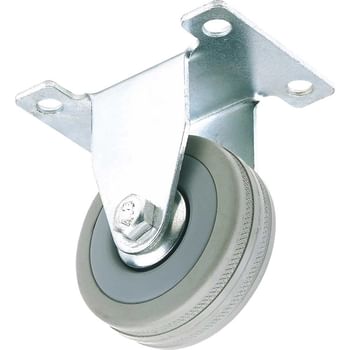 Draper Fixed Plate Fixing Rubber Wheeled Castor