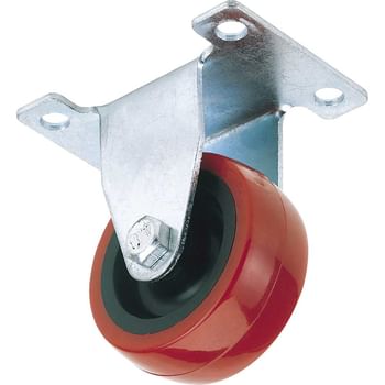 Draper Fixed Plate Fixing Polyurethane Wheeled Castor