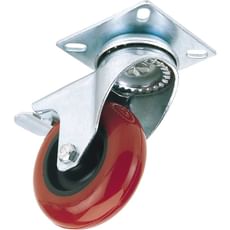 Draper Swivel Plate Fixing Polyurethane Wheeled Castor and Brake