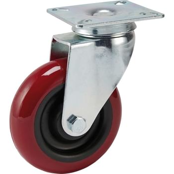 Draper Swivel Plate Fixing Polyurethane Wheeled Castor Draper Swivel Plate Fixing Polyurethane Wheeled Castor