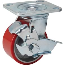 Draper Swivel Plate Fixing Heavy Duty Wheeled Casor and Brake