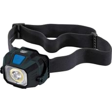 Draper COB SMD LED Wireless/USB Rechargeable Head Torch
