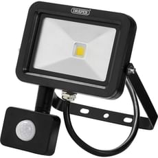 Draper COB LED Slimeline Wall Mounted Floodlight With PIR