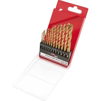Draper Redline 13 Piece HSS Twist Drill Bit Set