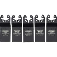 Draper 5 Piece OIS Oscillating Multi Tool Plunge Cutting Blade Set 