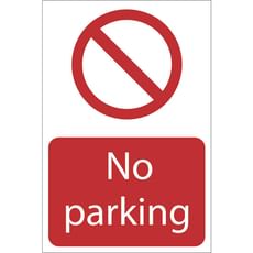 Draper No Parking Sign Draper No Parking Sign