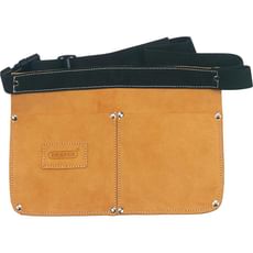 Draper Double Pocket Leather Nail Pouch Draper Double Pocket Leather Nail Pouch