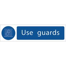 Draper Use Guards Sign Draper Use Guards Sign