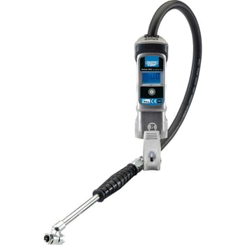 Draper Digital Gauge Air Line Inflator With Twin Connectors