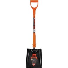 Draper Expert Square Mouth Shovel, Fully Insulated Solid Forged Draper Expert Square Mouth Shovel, Fully Insulated Solid Forged