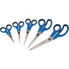 Draper 5 Piece Soft Grip Household Scissor Set