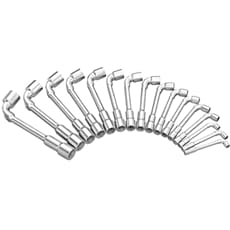 Facom 76.JE16 16 Piece Angled Socket Spanner Set