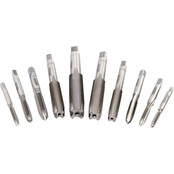 Draper 10 Piece Tap Set Imperial UNF