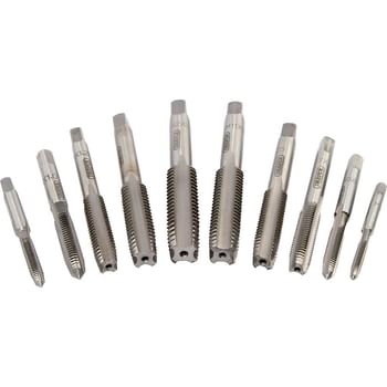 Draper 10 Piece Hand Tap Set Metric