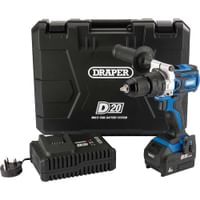 Draper D20CD60 D20 20v Cordless Brushless Combi Drill