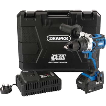 Draper D20CD60 D20 20v Cordless Brushless Combi Drill