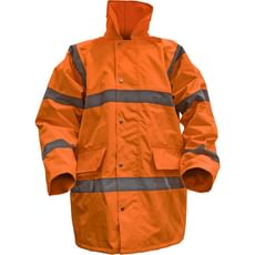 Sealey Quilted Lining Hi Vis Motorway Jacket