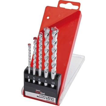 Draper Redline 5 Piece Masonry Drill Bit Set