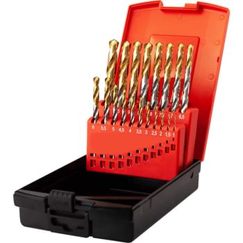 Osborn Goldex 19 Piece HSS 1 - 10mm By 0.5mm Drill Set