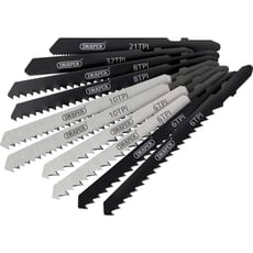 Draper Expert 10 Piece Assorted Jigsaw Blade Set Draper Expert 10 Piece Assorted Jigsaw Blade Set