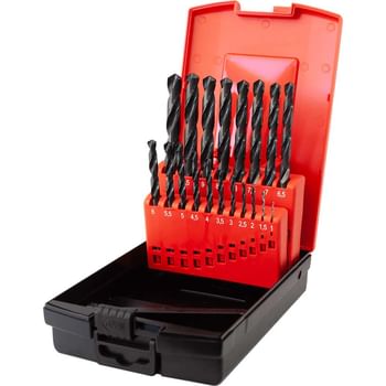Osborn 19 Piece HSS 1.0 - 10mm By 0.5mm Drill Set