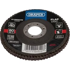 Draper Aluminium Oxide Flap Discs