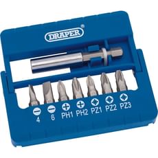 Draper 8 Piece Screwdriver and Magnetic Bit Set Draper 8 Piece Screwdriver and Magnetic Bit Set