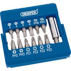Draper 13 Piece Magnetic Bit Screwdriver Set Draper 13 Piece Magnetic Bit Screwdriver Set