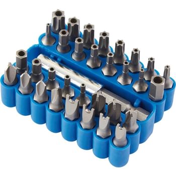 Draper 33 Piece Security Screwdriver Bit Set