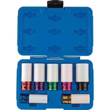 Draper 1/2" Drive Wheel Nut Socket Set for Alloy Wheels