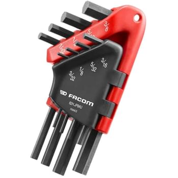 Facom 8 Piece Hexagon Allen Key Set Imperial