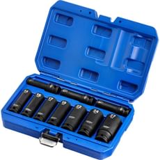 Draper 10 Piece 1/2" Drive Deep Impact Hex Socket Set Metric Draper 10 Piece 1/2" Drive Deep Impact Hex Socket Set Metric