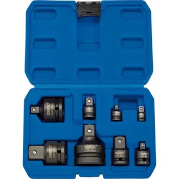 Draper 8 Piece Combination Drive Impact Socket Adaptor Set