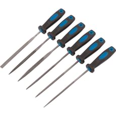 Draper 6 Piece Soft Grip Needle File Set