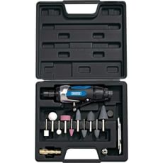 Draper DAT AGK Air Die Grinder and 15 Piece Accessory Kit