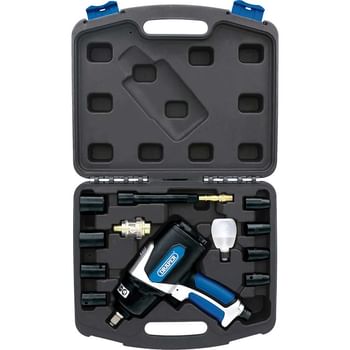 Draper DAT-AIWK Air Impact Wrench and Socket Set 1/2" Drive