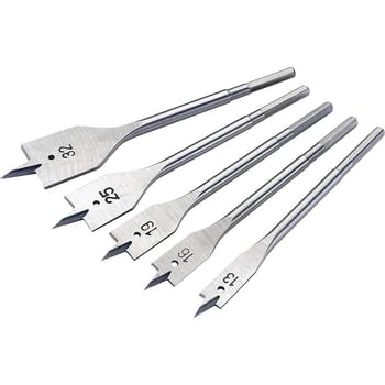Draper Expert 5 Piece Flat Wood Bit Set