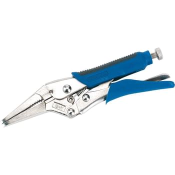 Draper Soft Grip Long Nose Self Grip Pliers