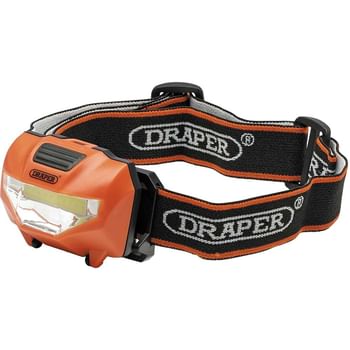 Draper 3W COB LED Head Torch