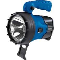 Draper Rechargeable LED Spotlight Torch and Powerbank
