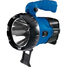 Draper 10w LED Rechargeable Spotlight Torch