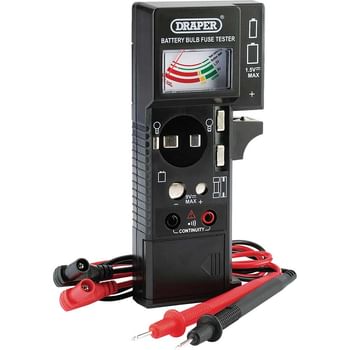 Draper Battery Bulb Fuse and Continuity Tester