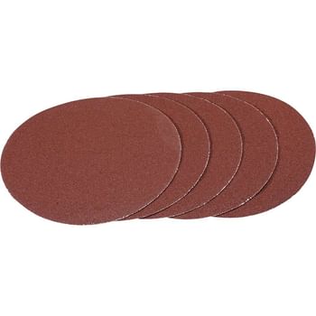 Draper 180mm Hook and Loop Aluminium Oxide Sanding Discs