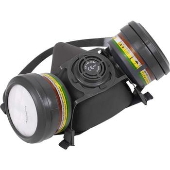Sealey Half Mask and ABEK1 P2R Filter Cartridges