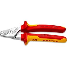 Knipex 95 16 VDE Insulated StepCut Cable Shears