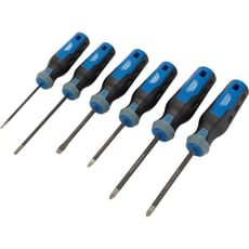Draper Expert 6 Piece Diamond Tipped Screwdriver Set