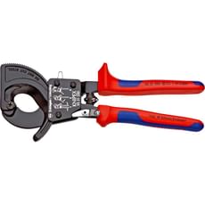 Knipex 95 31 VDE Insulated Ratchet Action Cable Cutter