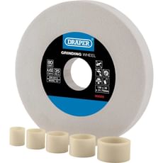 Draper White Aluminium Oxide Bench Grinding Wheel