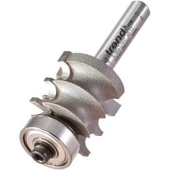 Trend Bearing Guided Dual Bead Router Cutter